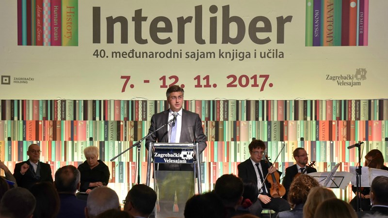 Predsjednik Vlade otvorio 40. Intreliber: Pred nama je zajednički rad na reetabliranju kulture knjige i čitanja